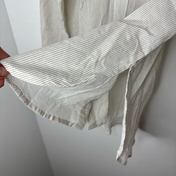 Chic Connection Striped Button-Up Shirt - Picture 5 of 6